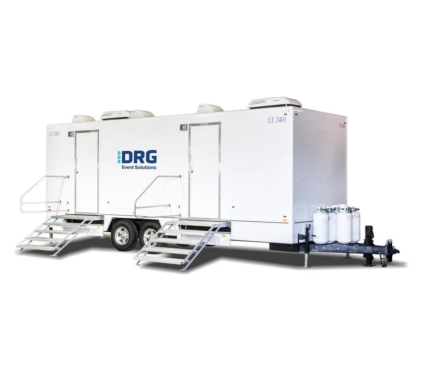 Exterior of the 8-Set Laundry Trailer.